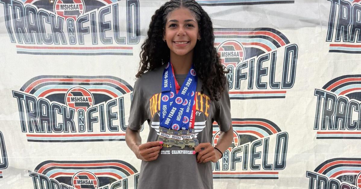 Hensgens takes first in three jumping events at state