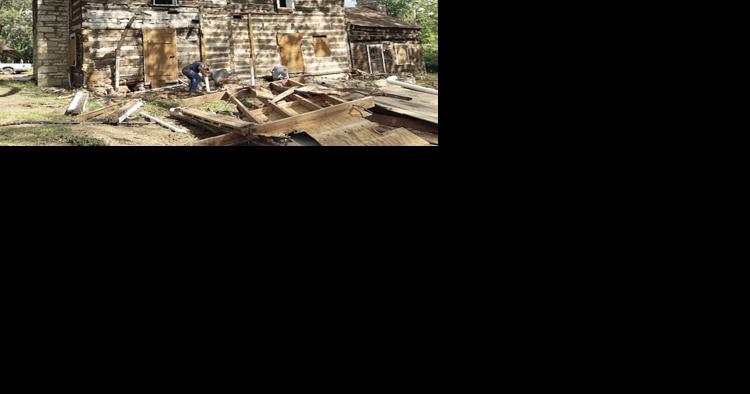 Historic log cabin gets new home alongside county's oldest home | News - Vimarsana News