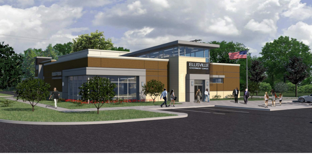 Ellisville City Hall Out with the old, in with the seminew News