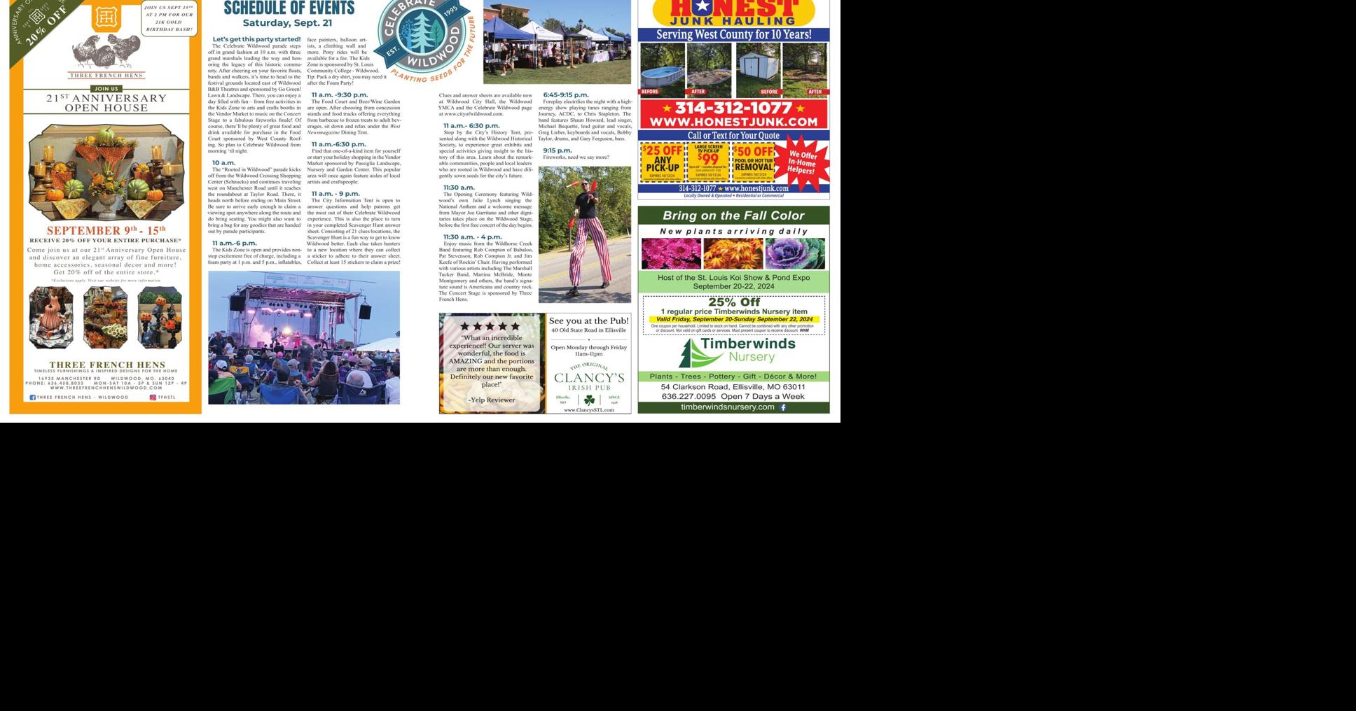 Wildwood Calendar Of Events