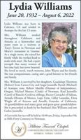 Tribute: Lydia Williams