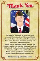 Card Of Thanks: Edward L. Ford