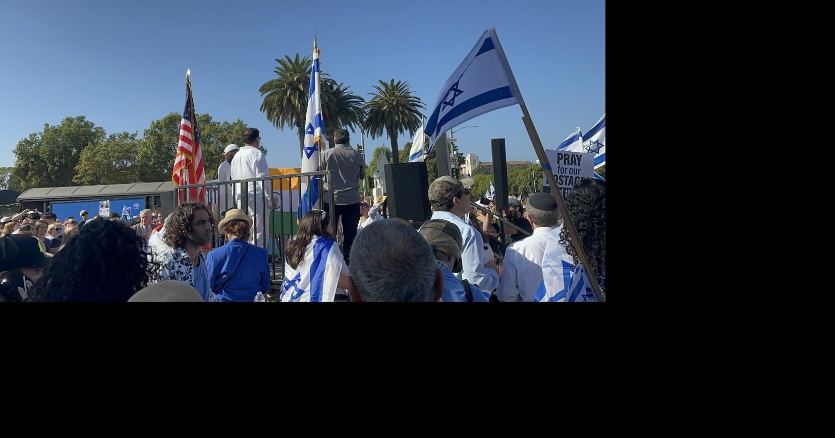 Slide Show: Pro-Israel Rally Draws Massive Crowd in Westwood | News ...