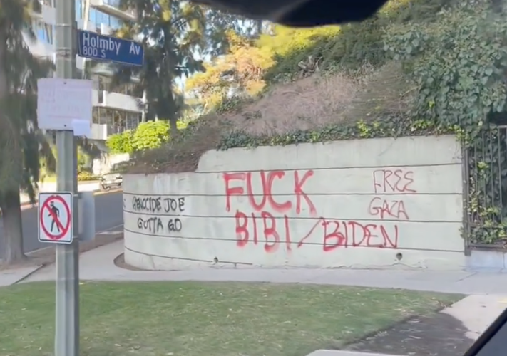 Fuck Biden Graffiti