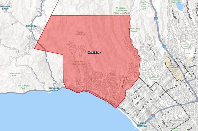 LIVE UPDATESSanta Monica Issues Evacuation Order, LA Provides Update