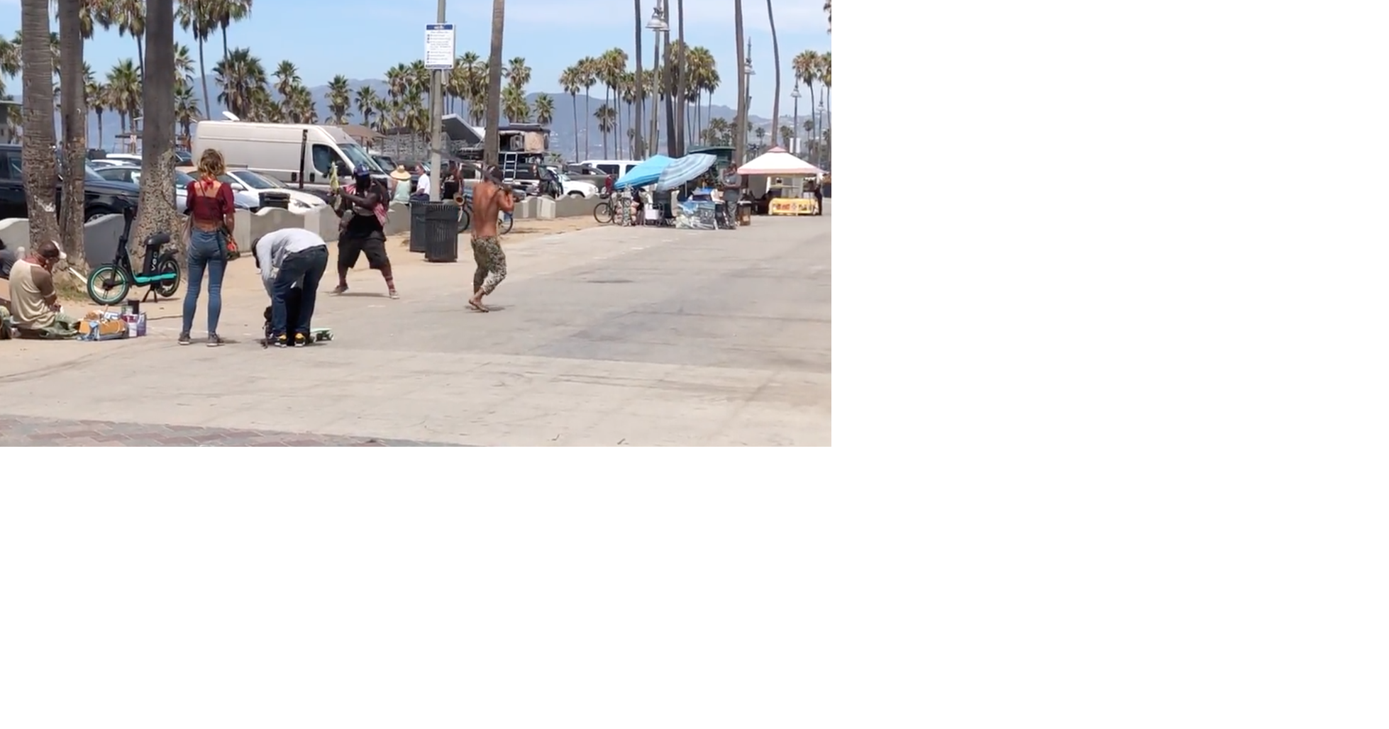 Homeless Brawl on Venice Boardwalk Makes National Headlines News
