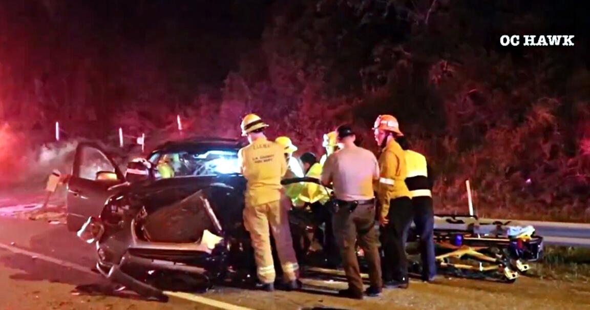 Driver Flees After High-Speed Crash Involving Multiple Vehicles in ...