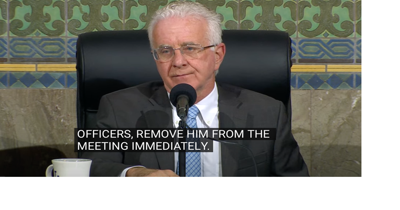 Protester Arrested at LA City Council | News | westsidecurrent.com