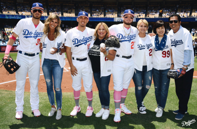 Celebrating the special women of the Dodgers organization on