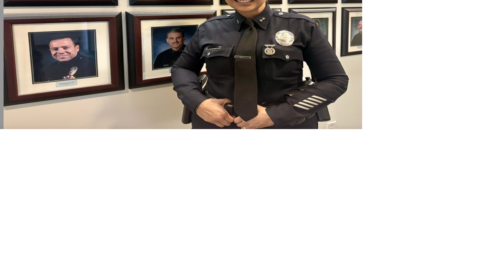 Deputy Chief Breaks New Ground as First Woman and Latina to Lead ...