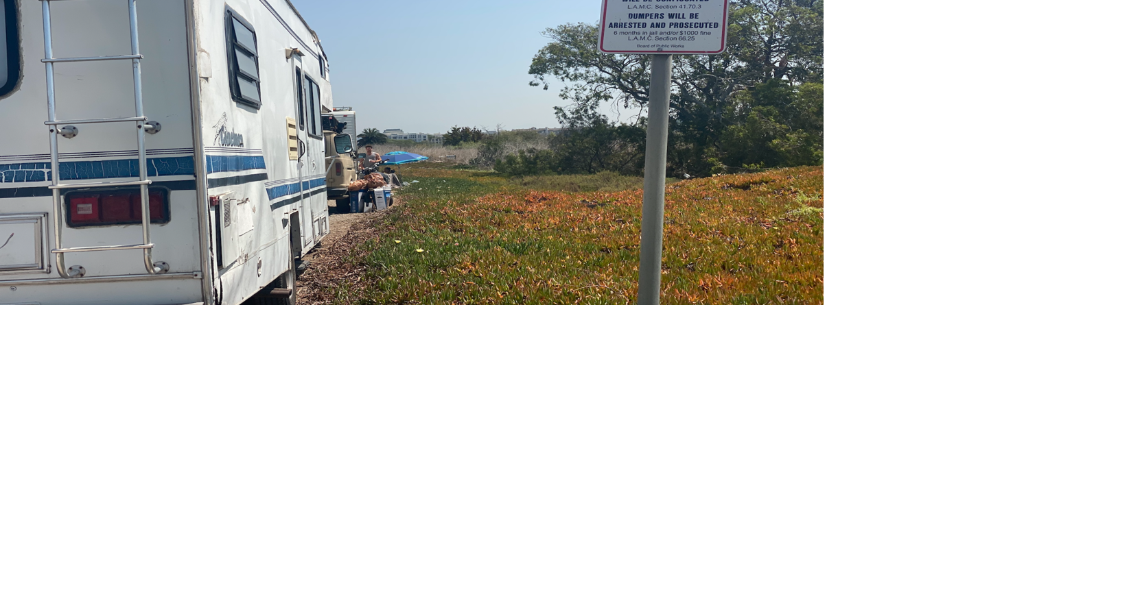Homeless/RV Encampments Continue to Foul and Endanger the Ballona ...