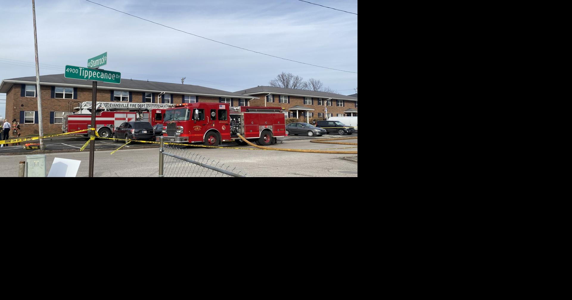 No one injured in Evansville apartment fire Indiana