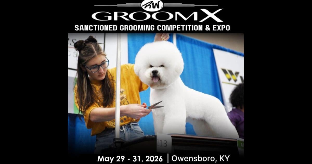 Professional pet-grooming event taking place at the Owensboro Convention Center