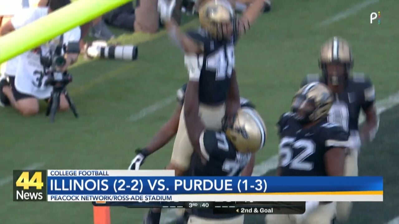 LIVE Purdue football vs. Illinois updates, score, highlights, watch on  Peacock