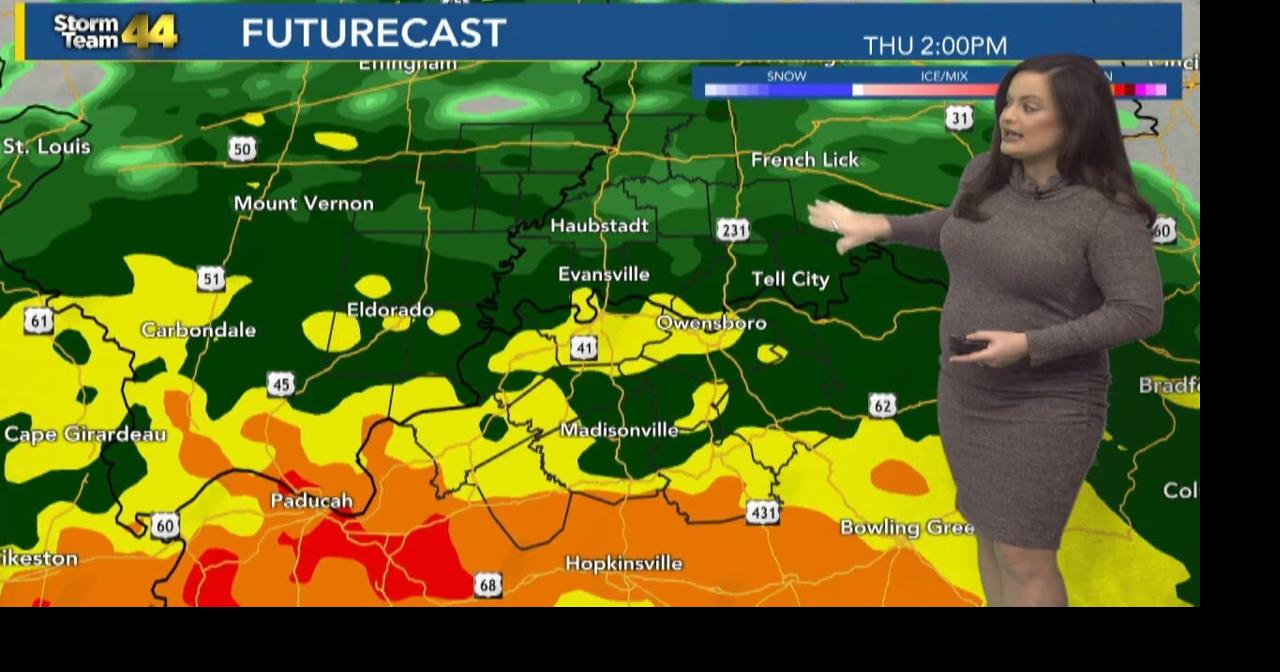 IMPACT DAY: Widespread rainfall expected today | Video | wevv.com