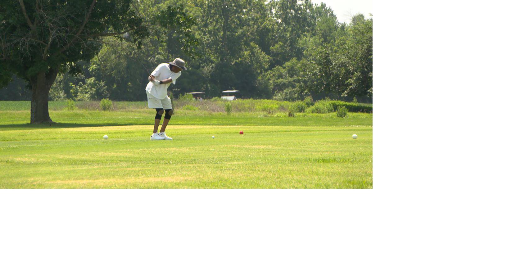 Local golfers still teeing off but staying safe during brutal heatwave