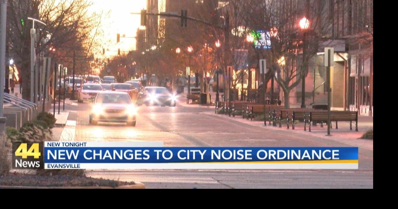 New Evansville noise ordinance proposes hefty fines Indiana