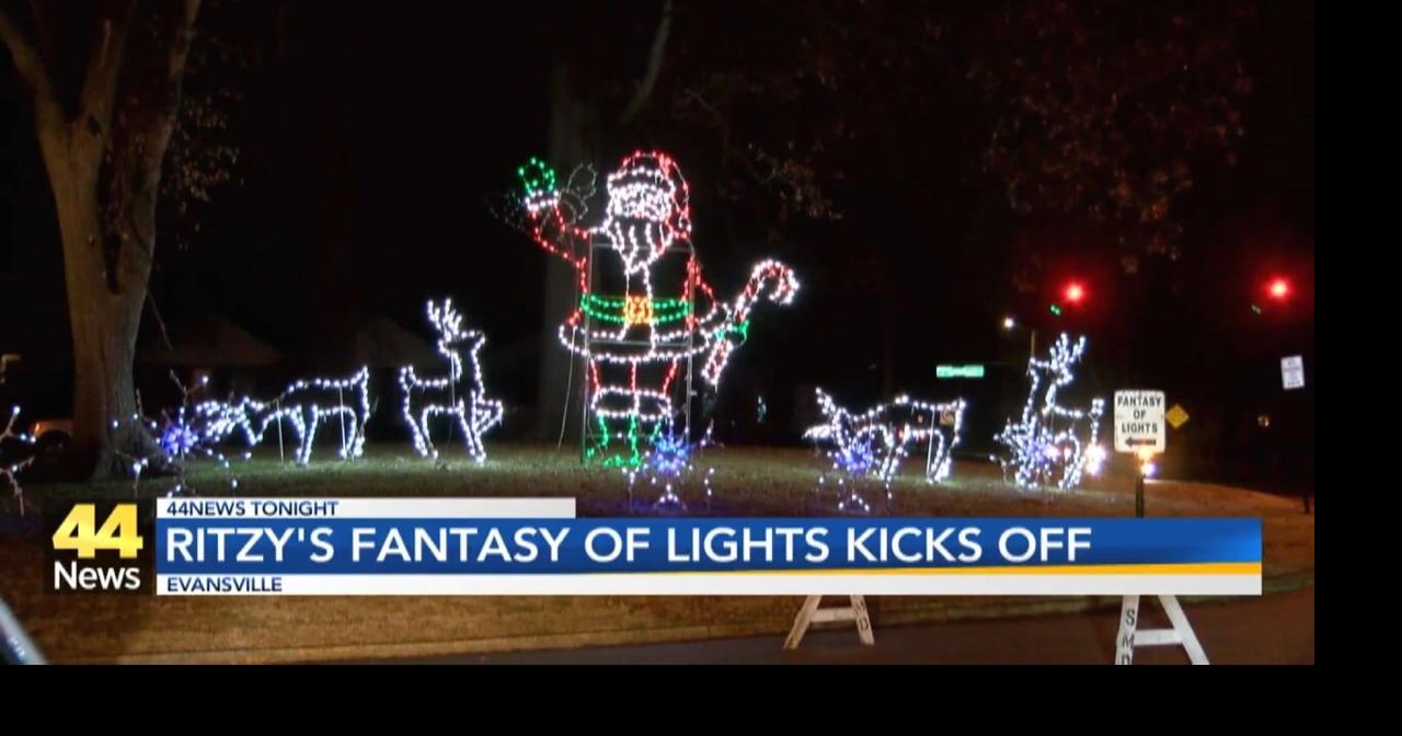 Ritzy's Fantasy of Lights kicks off at Garvin Park in Evansville