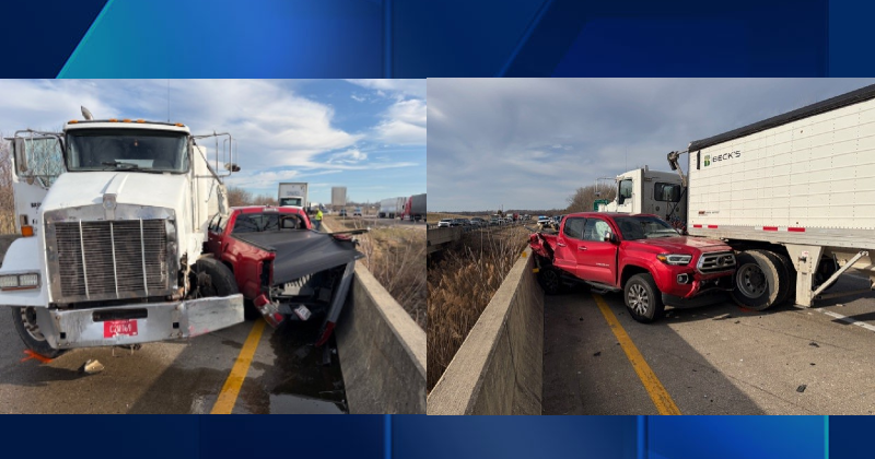 Three-vehicle crash involving DCSO patrol car closes I-165