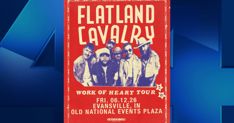 Flatland Cavalry announces 2026 “Work of Heart Tour” stop at Old National Events Plaza