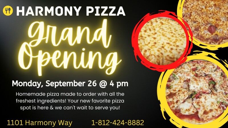 Harmony Pizza Grand Opening