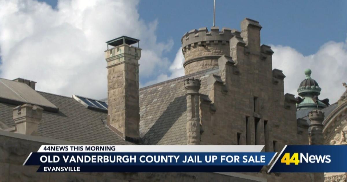 Old Vanderburgh County Jail building now for sale