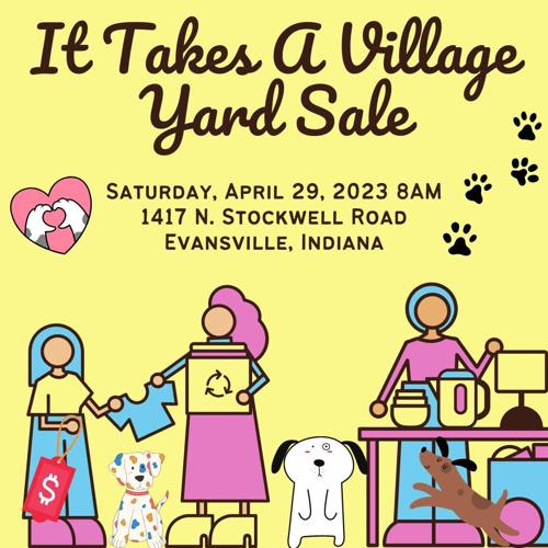 Community invited to 'It Takes a Village' yard sale Indiana