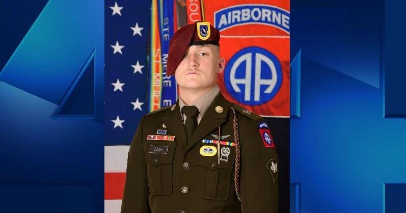 Funeral arraignments set for U.S. Army Specialist from Evansville following fatal accident in North Carolina last month