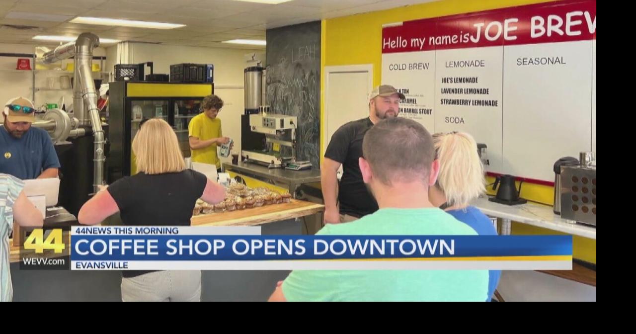 New coffee shop opens in downtown Evansville Video