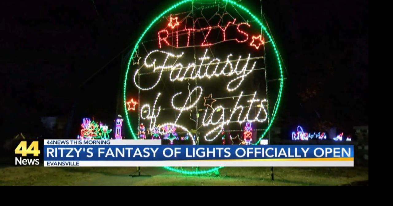 Ritzy's Fantasy of Lights officially underway in Evansville Indiana