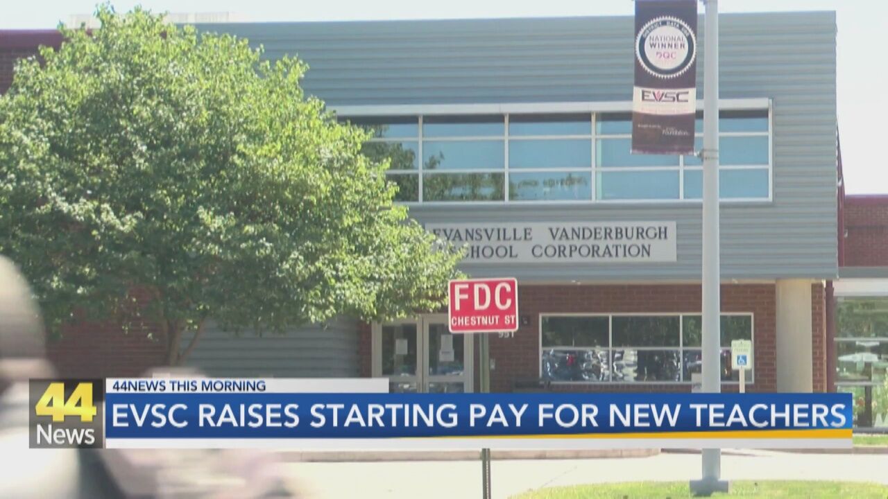 EVSC board moves to increase the starting salary for first year teachers |  Video | wevv.com