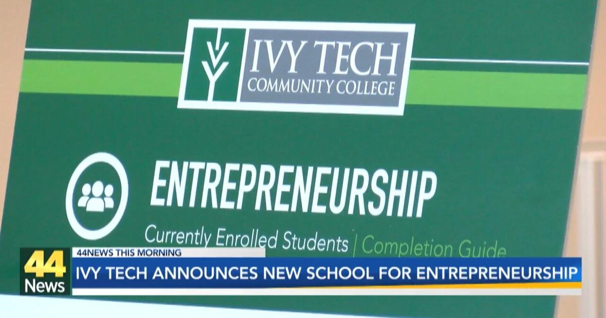 Ivy Tech Evansville announces new school for entrepreneurship Video