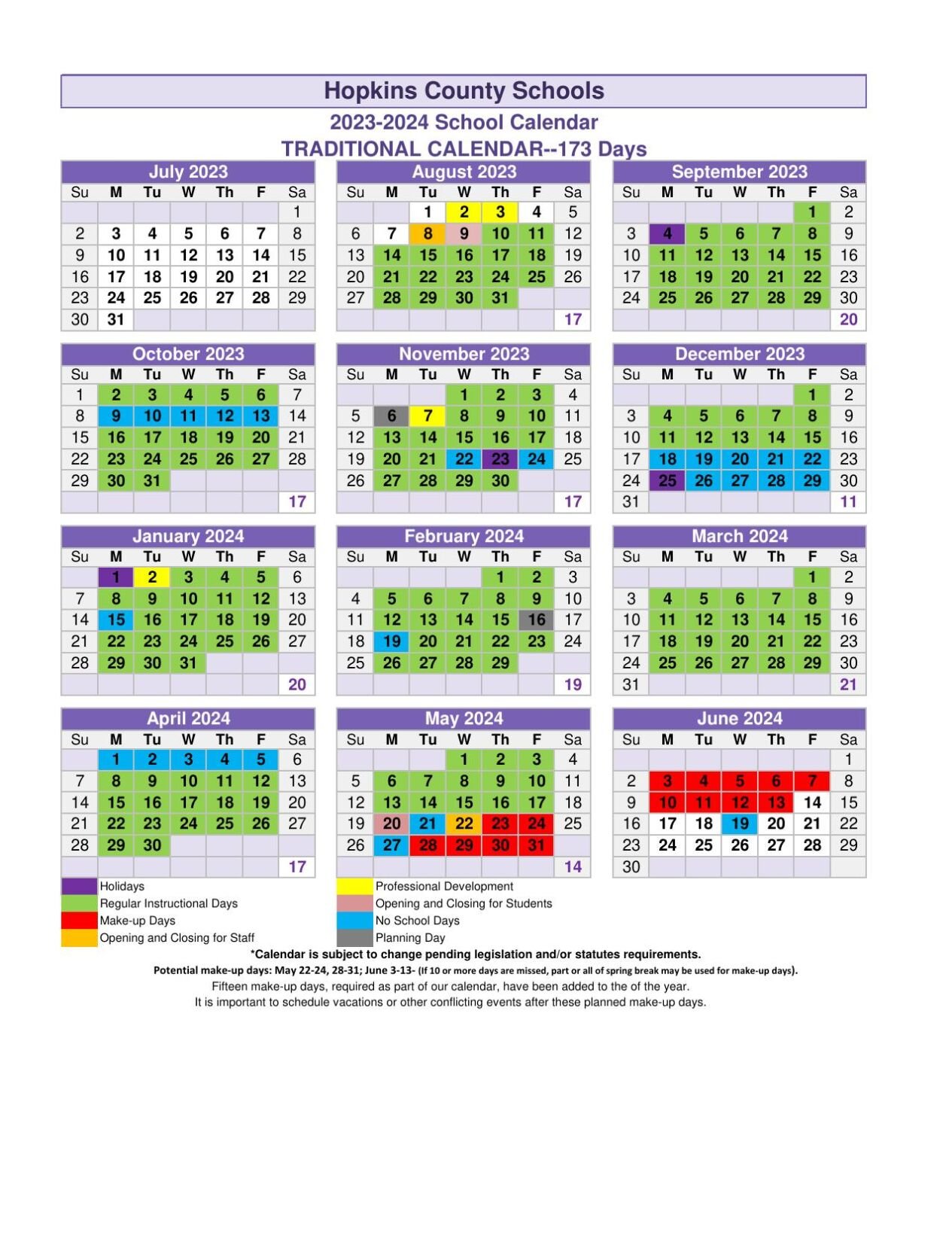 Hopkins County School Calendar 2024 Cele Meggie