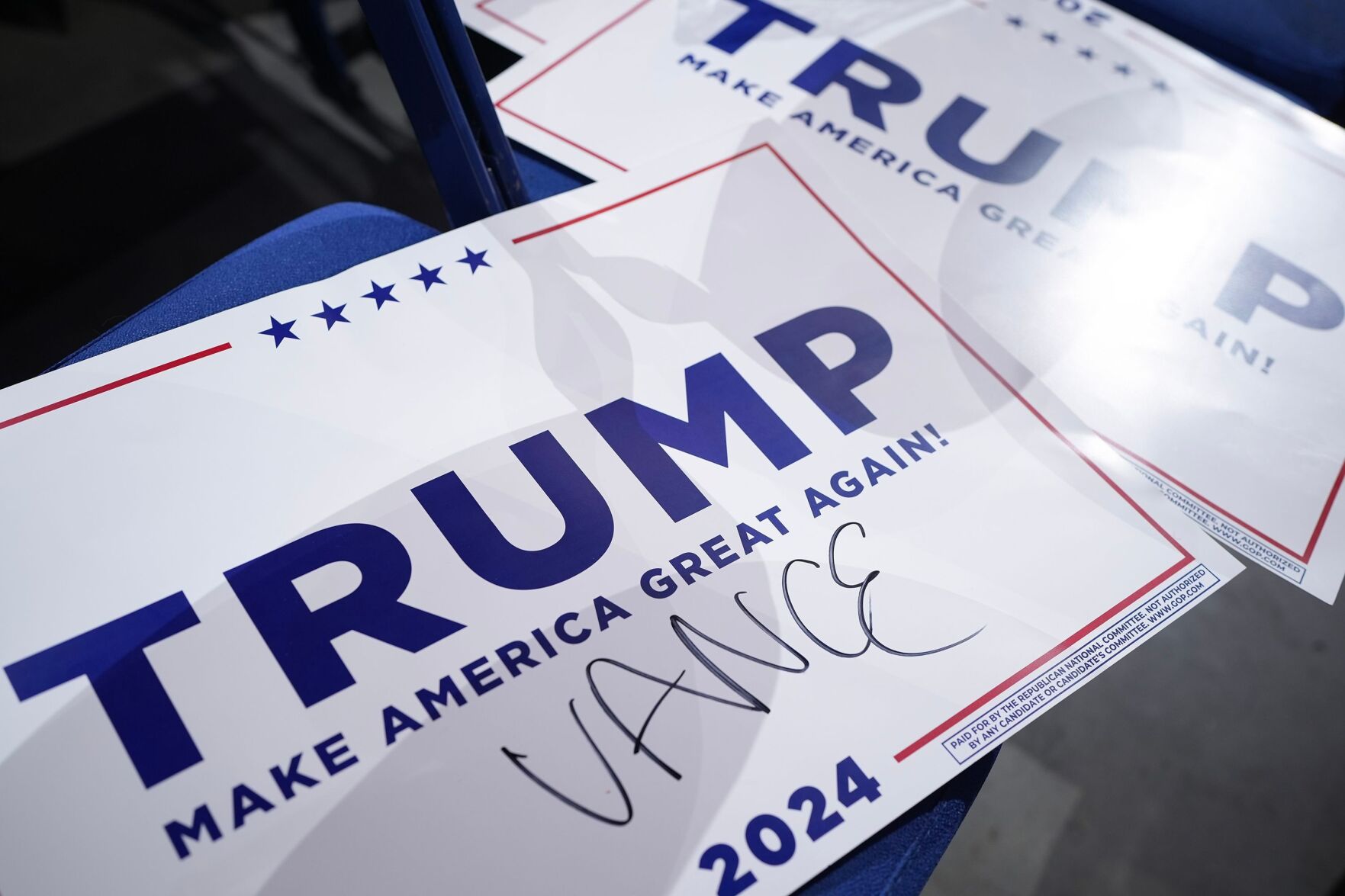 An ATV driver ran over an 80-year-old man posting Trump signs in