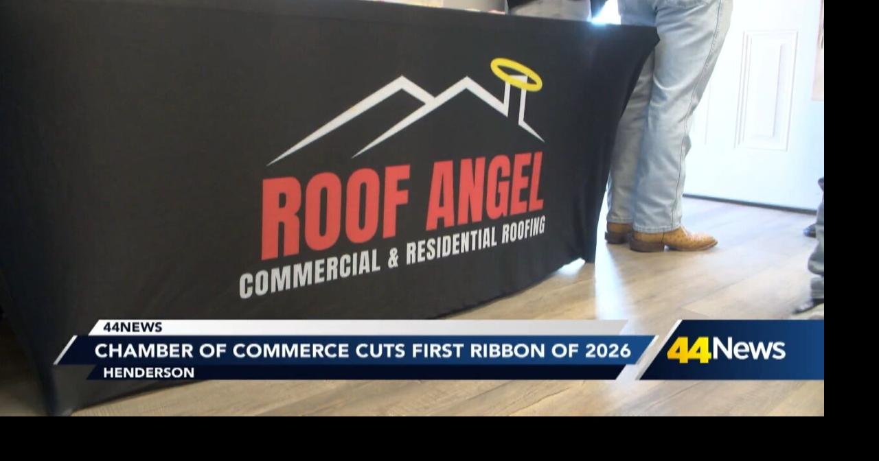 Henderson Chamber's first ribbon cutting of 2026; new roofing company opens