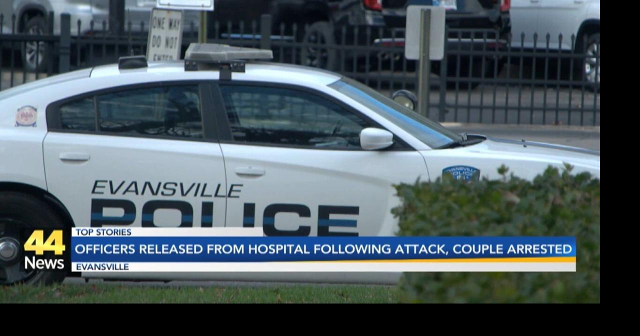 Evansville police officers released from hospital after being assaulted