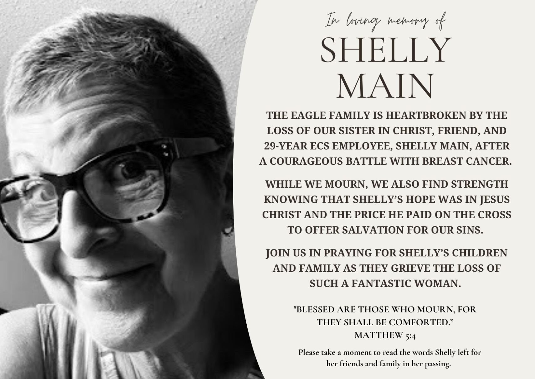 Evansville Christian School teacher passes away after battle with