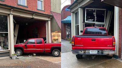 Truck crashes into hardware store in Jasper