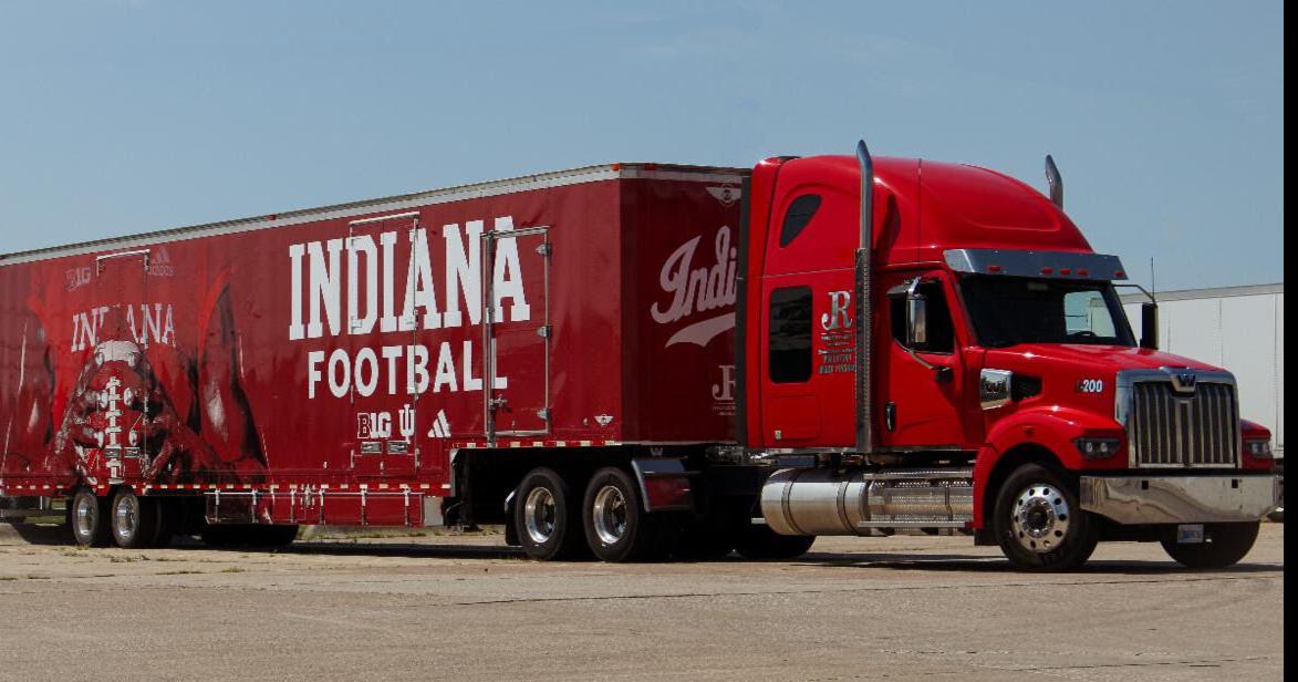 Evansville trucking company Official Transportation Logistics Provider for IU Football
