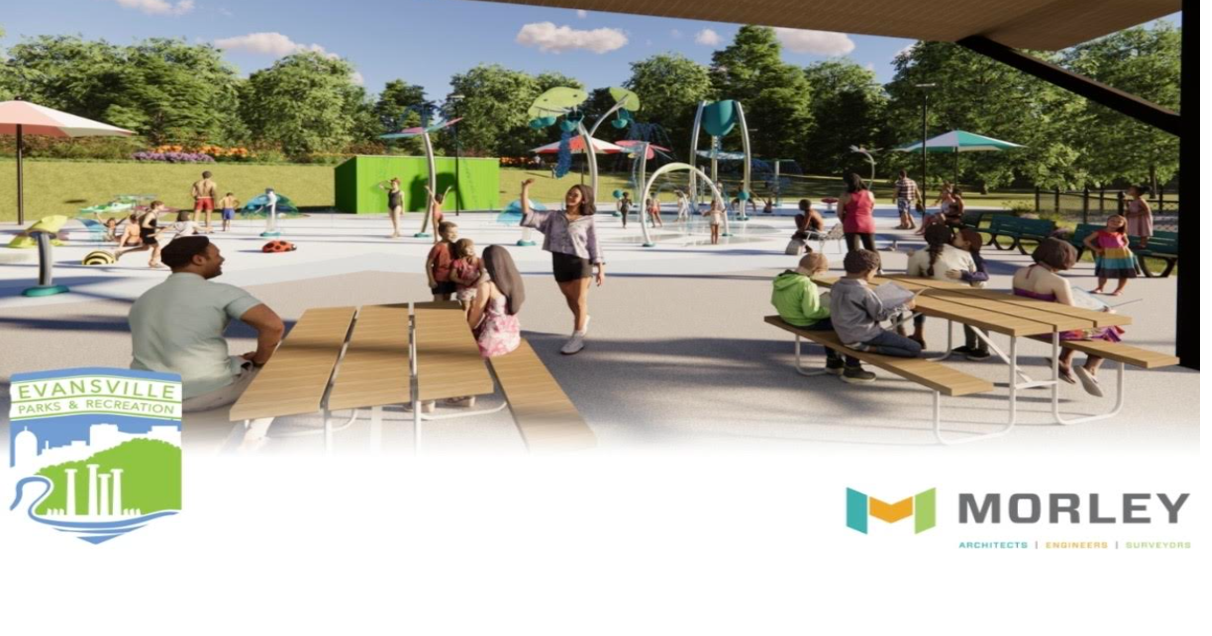 Construction begins for Indiana’s largest splash pad at Evansville’s Igleheart Park