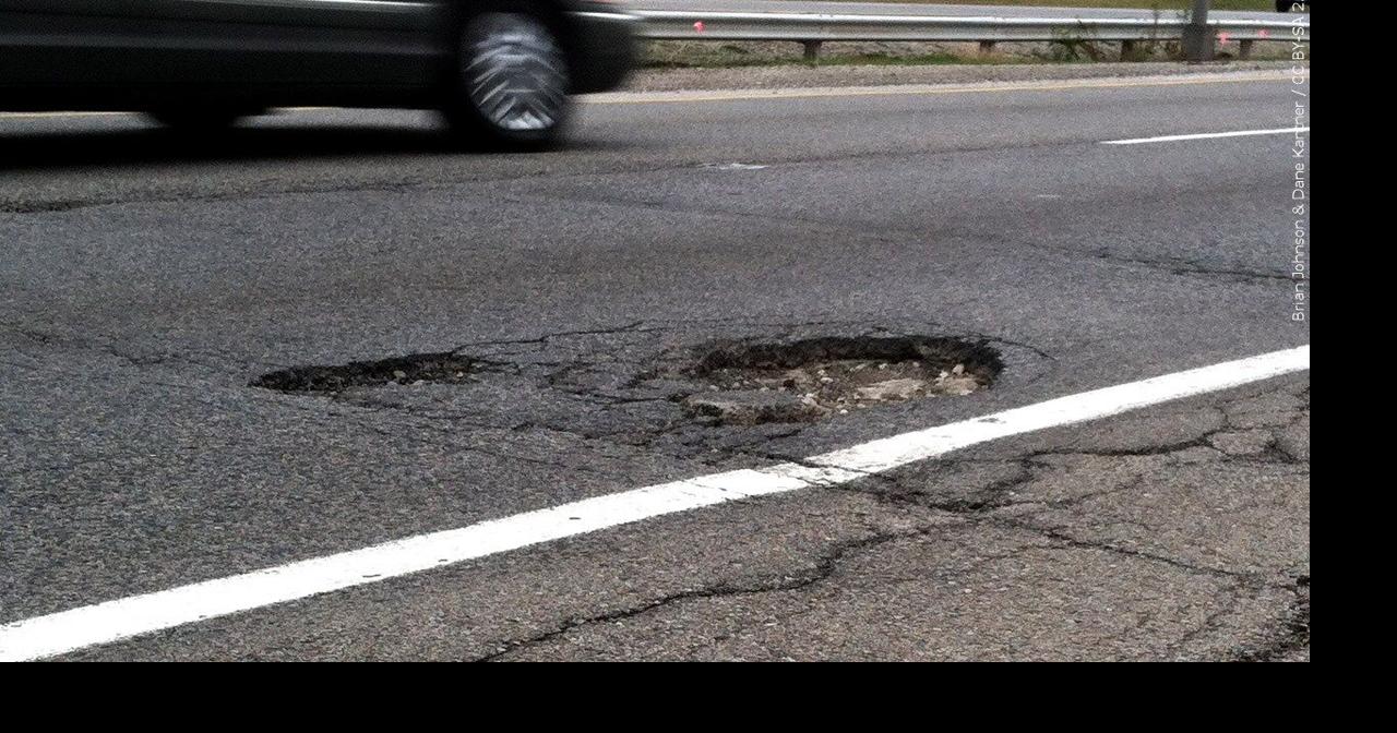 Pothole repairs under way on U.S. 41 in Gibson County