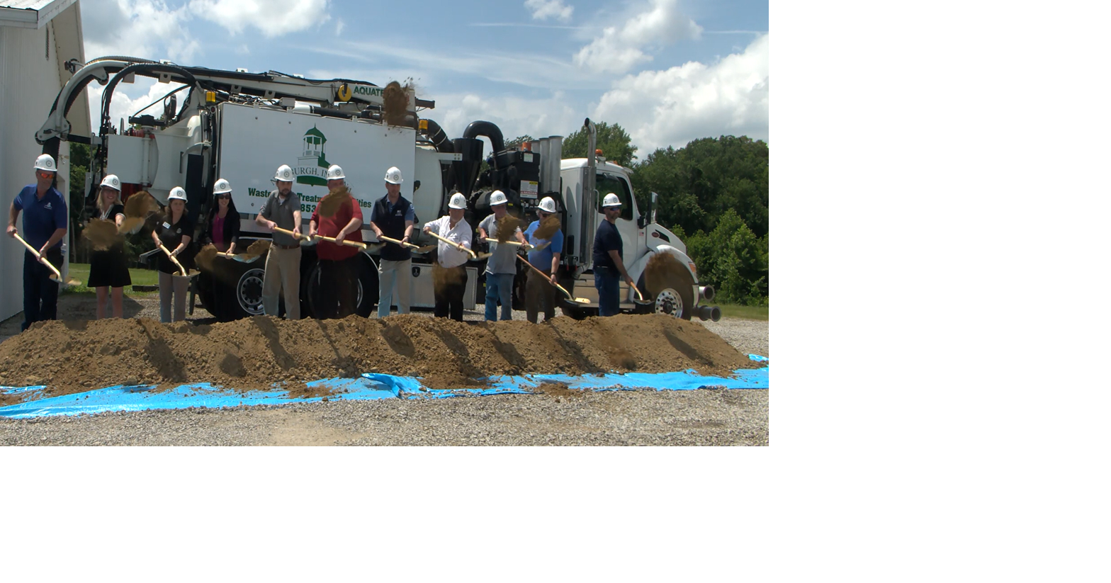 Newburgh breaks ground on major upgrades to wastewater treatment plant
