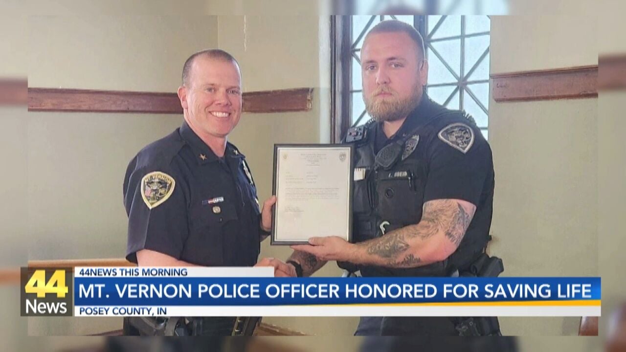 Mt. Vernon Police Officer Honored For Saving Teen's Life From Overdose ...