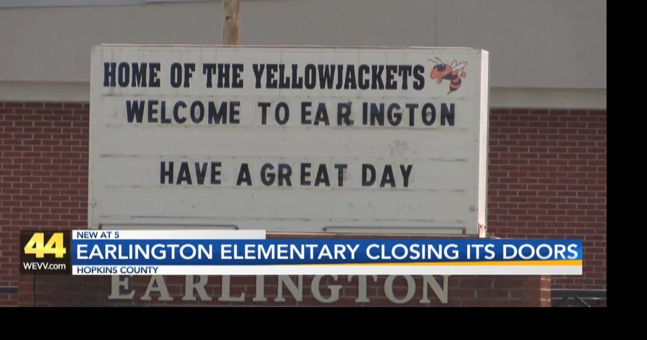 A walkthrough will be offered before the closing of Earlington
