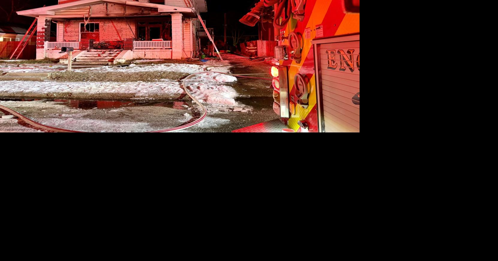 Coroner identifies two juvenile victims killed in Evansville house fire