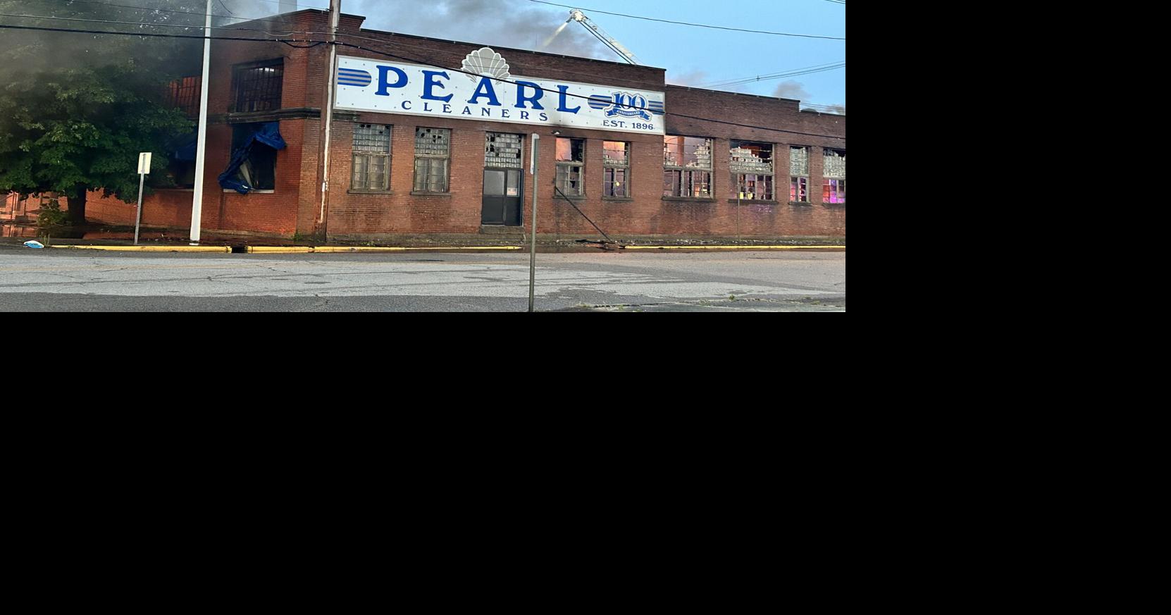 Photos Old Pearl Cleaners building destroyed by fire in downtown