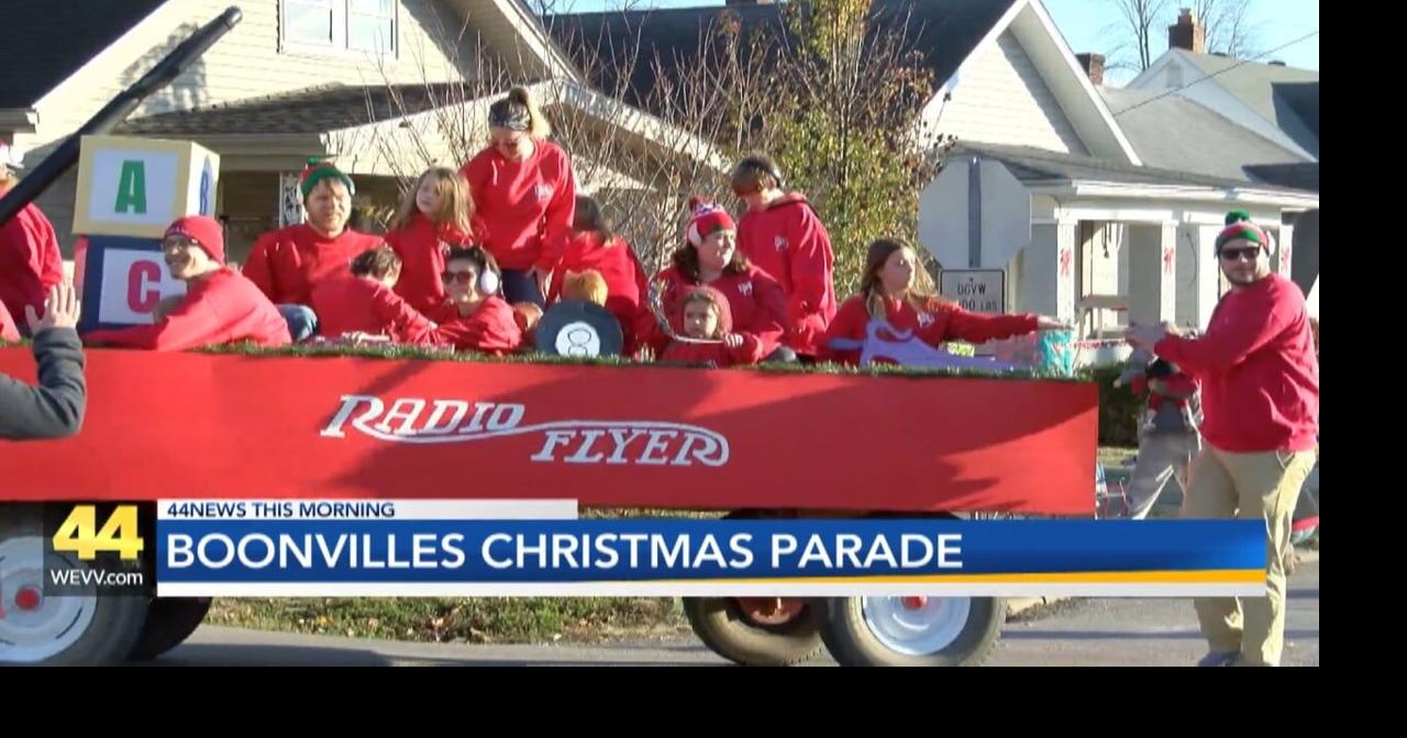 Annual Christmas parade held in Boonville Video