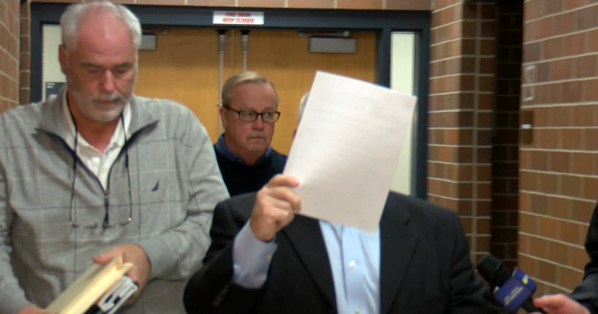 Warrick County Commissioners make first court appearance after arrests