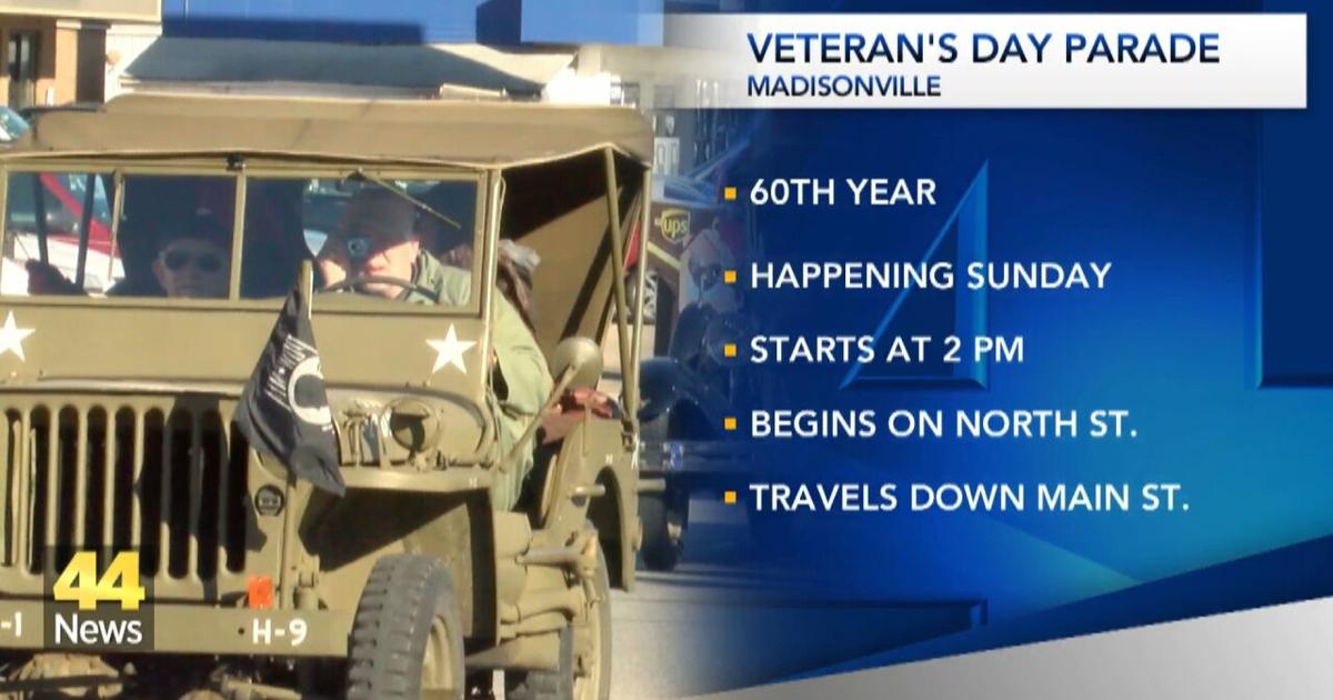 Madisonville Veteran's Day parade set for Sunday Video