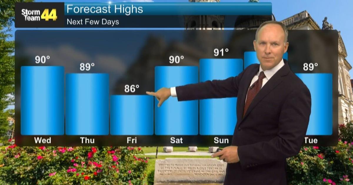 A continued HOT feel through Wednesday